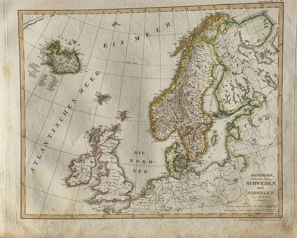 Dänemark jsland u färöer Schweden