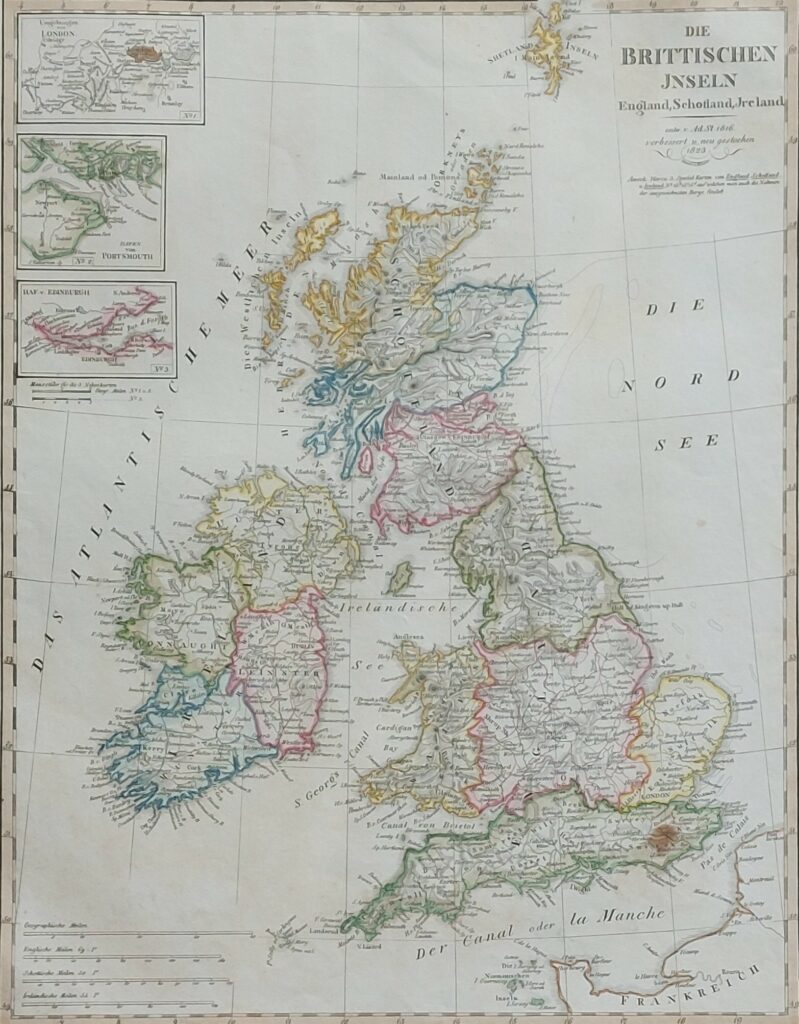 Die Brittischen Jnseln ag 52 taglaita